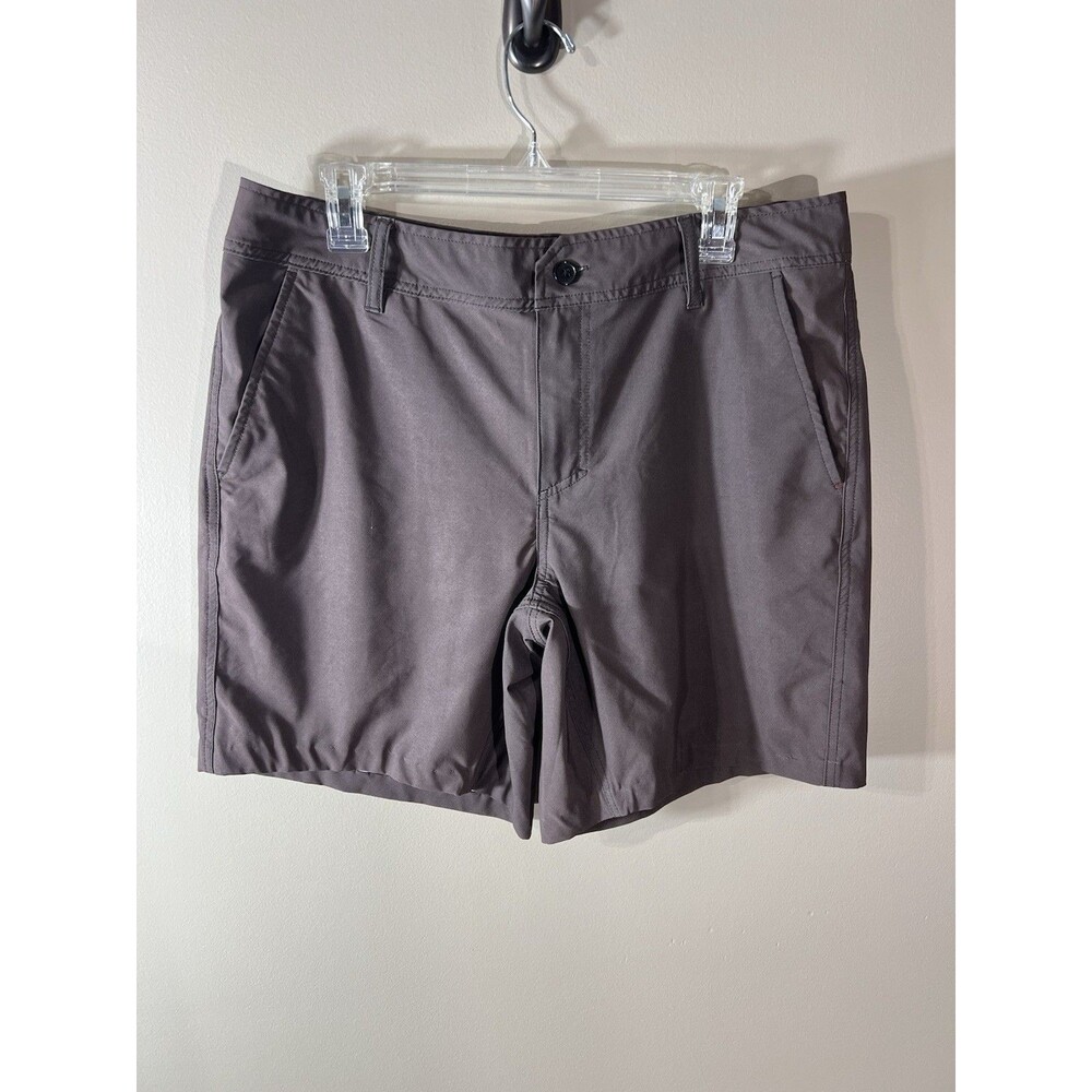 Toad&Co Hybrid Men's Shorts Size 34 Walk Casual Stretch Gray Preppy